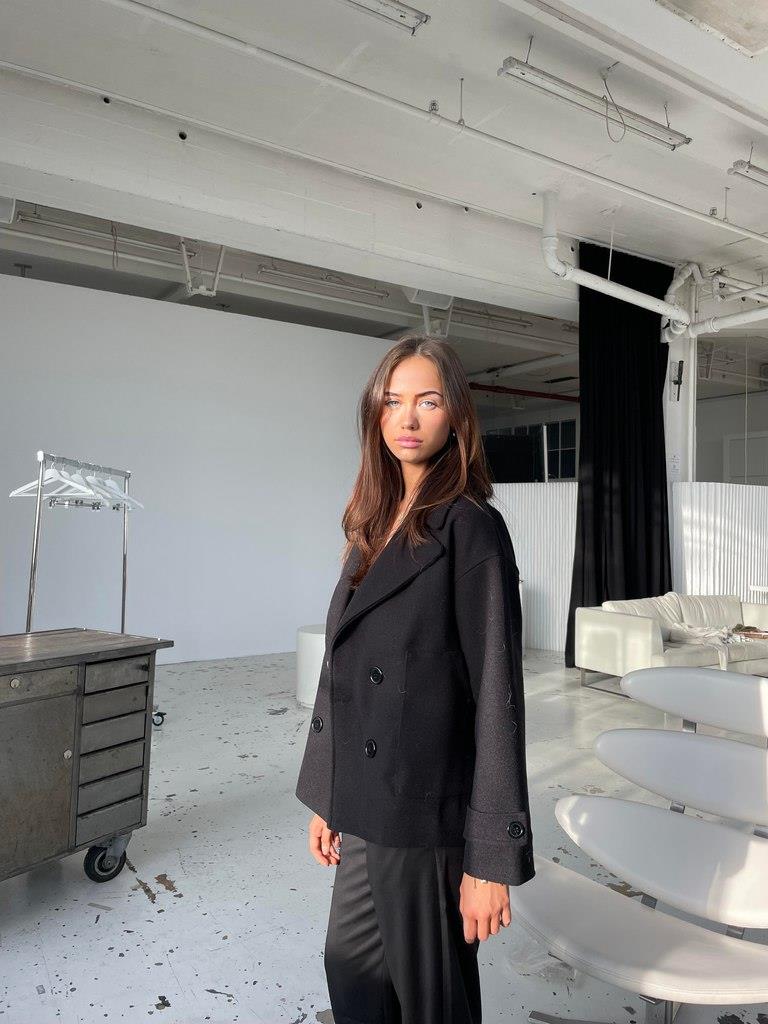 Ginalli coat - Black